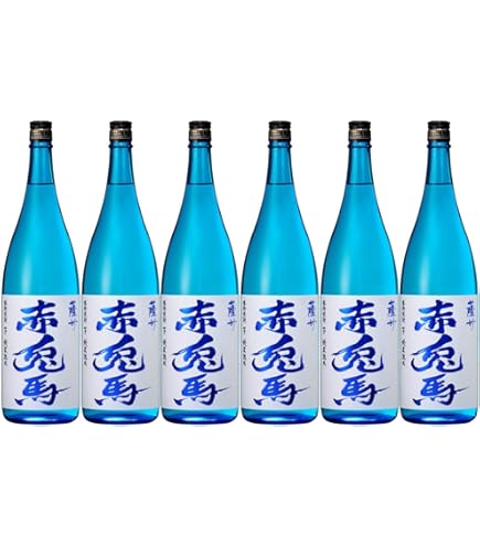 Amazon.co.jp: 薩州 赤兎馬ブルー(せきとば) 20度 1800ml 芋焼酎 薩洲